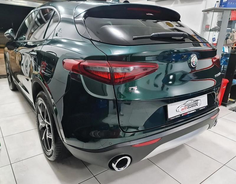 Usata Alfa Romeo Stelvio 210 CV (154 kW) 2018 Verde SUV