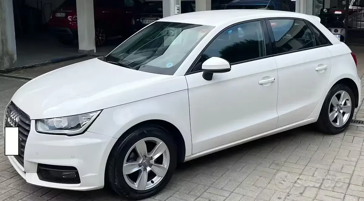 Usata Audi A1 95 CV (69 kW) 2016 Bianco Utilitaria