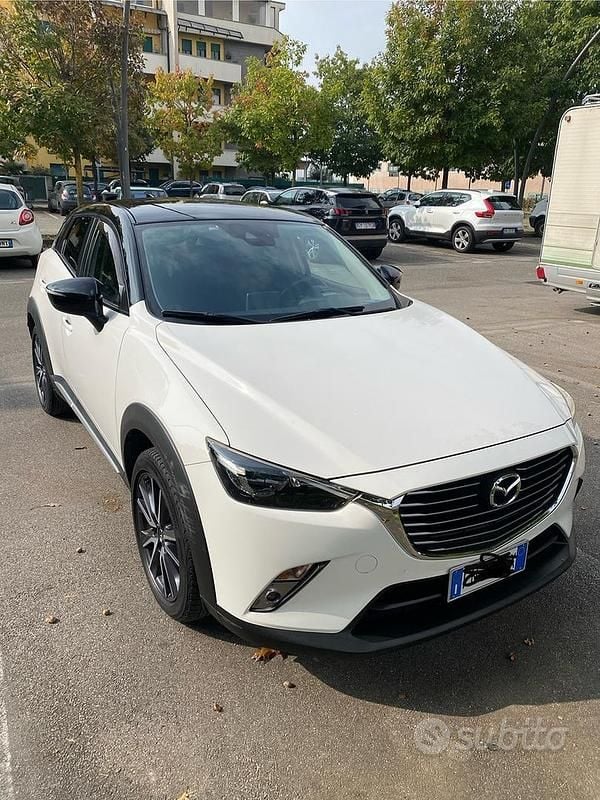 Usata Mazda CX-3 105 CV (77 kW) 2018 Bianco SUV