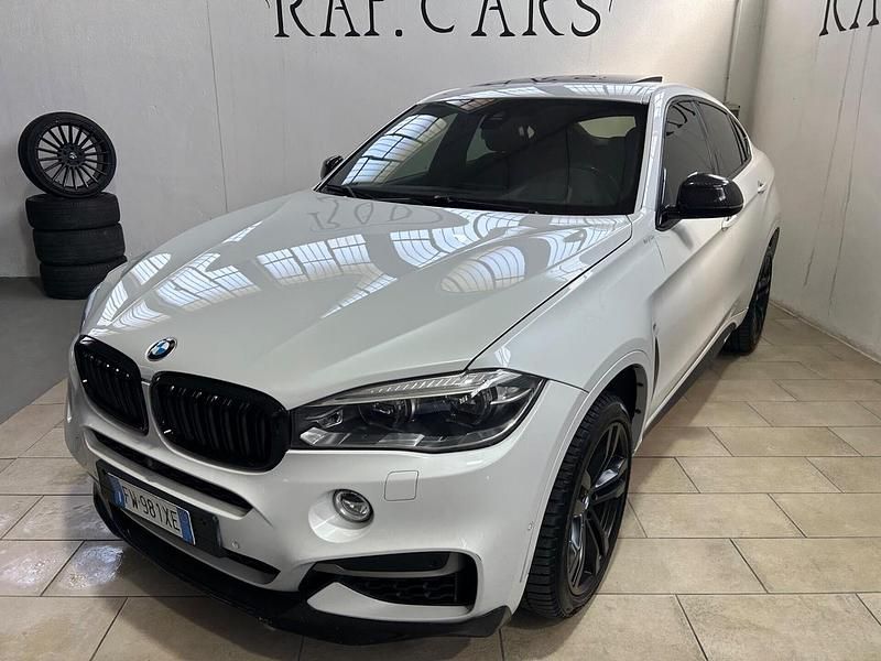 Usata BMW X6 M50 Efficient Dynamics 380 CV (279 kW) 2015 Bianco SUV