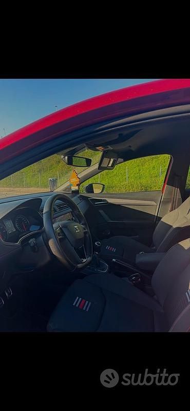 Usata Seat Ibiza FR 150 CV (110 kW) 2019 Rosso Berlina
