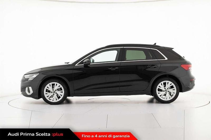 Usata Audi A3 Sportback Advanced 150 CV (110 kW) 2020 Nero Utilitaria