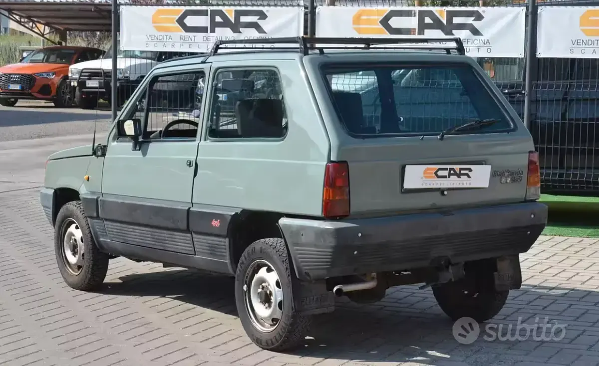 Usata Fiat Panda 4x4 48 CV (35 kW) 1987 Grigio Utilitaria