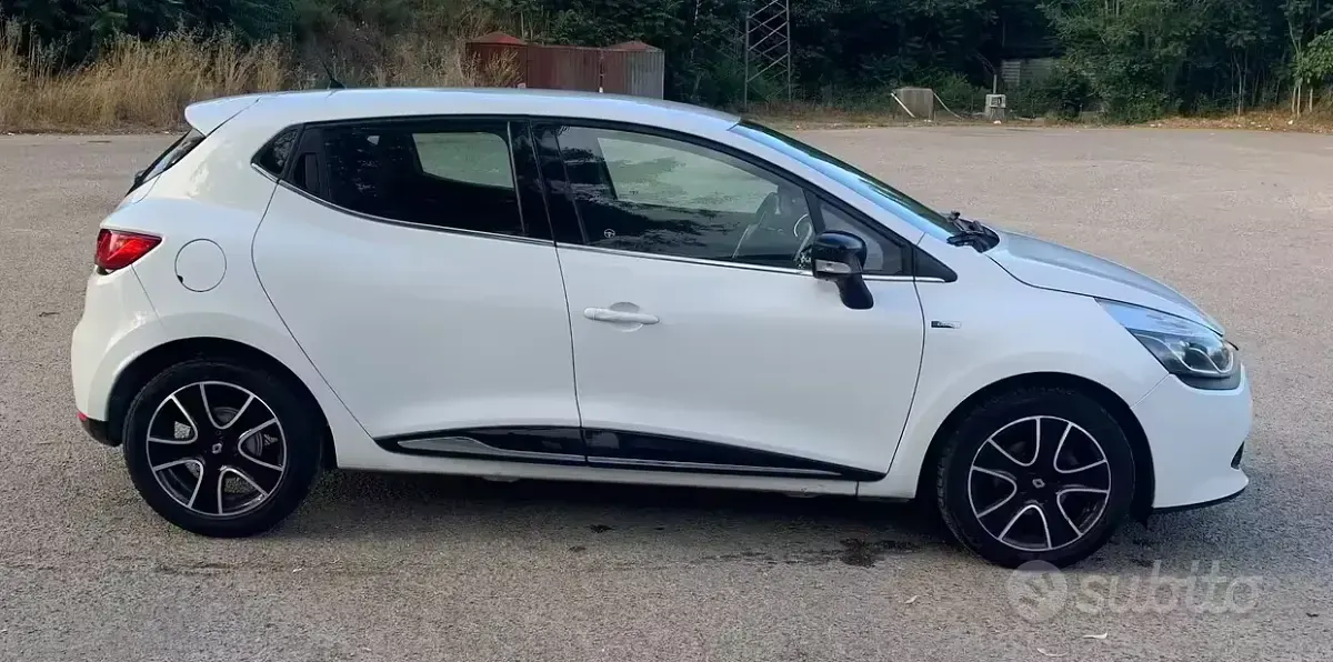 Usata Renault Clio IV GT-Line 90 CV (66 kW) 2015 Bianco Berlina