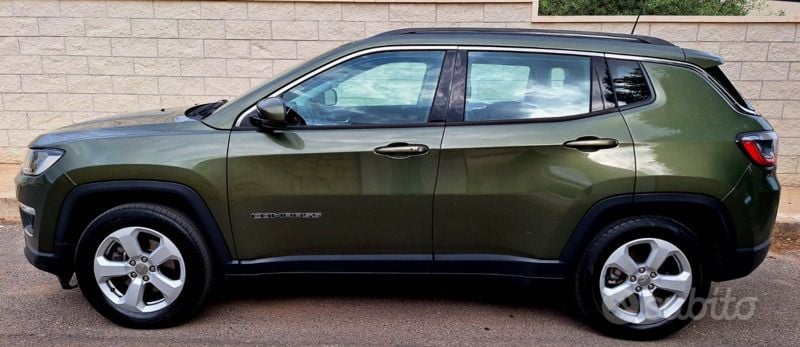 Usata Jeep Compass 120 CV (88 kW) 2019 Verde SUV