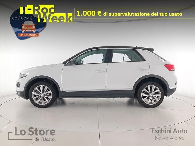 Usata VW T-Roc Style 150 CV (110 kW) 2017 Bianco SUV