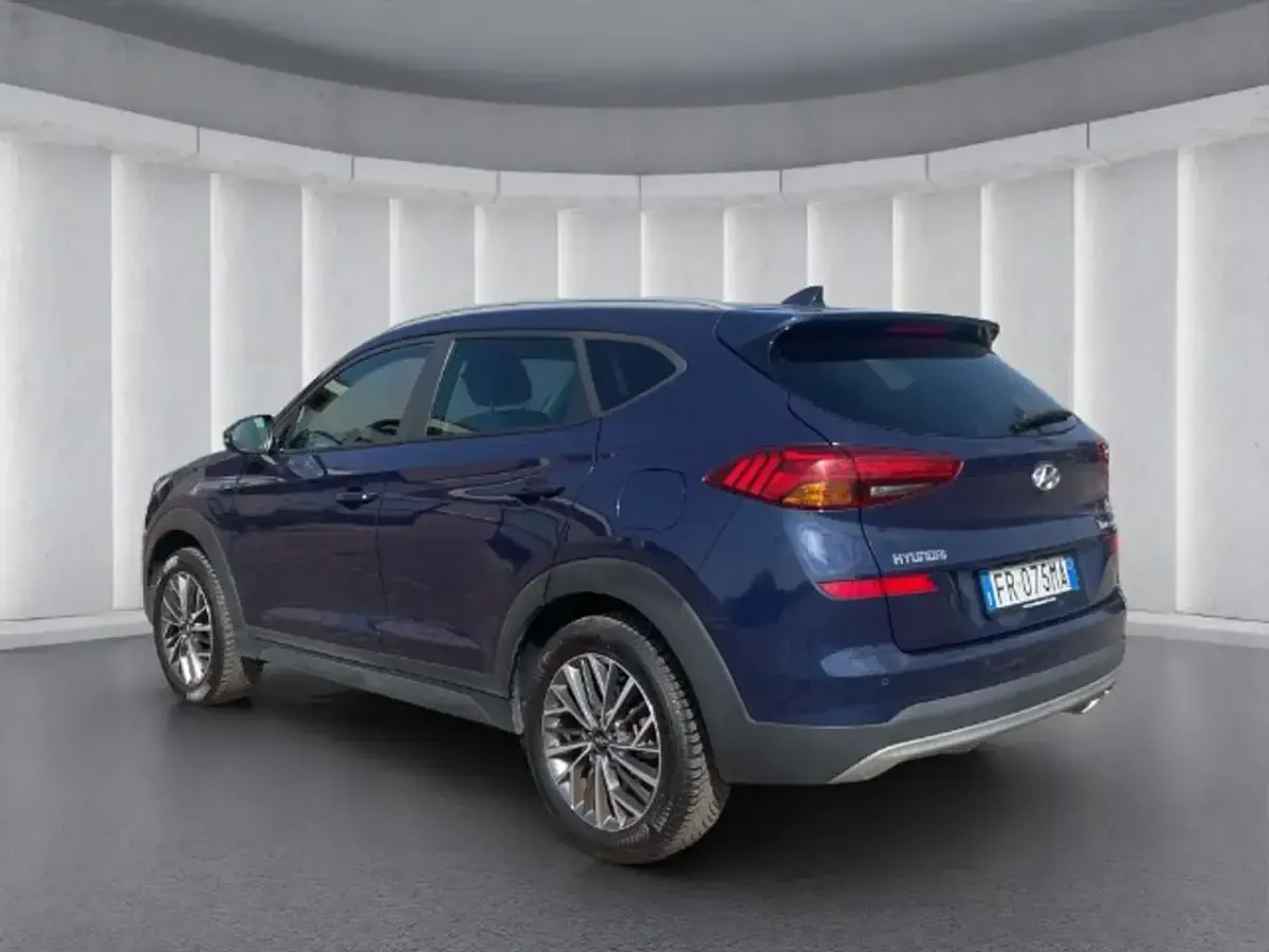 Usata Hyundai Tucson XPrime 116 CV (85 kW) 2018 Blu/azzurro SUV