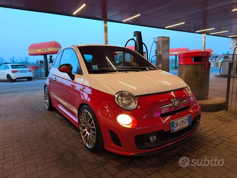Usata Abarth 500 2008 Rosso Utilitaria