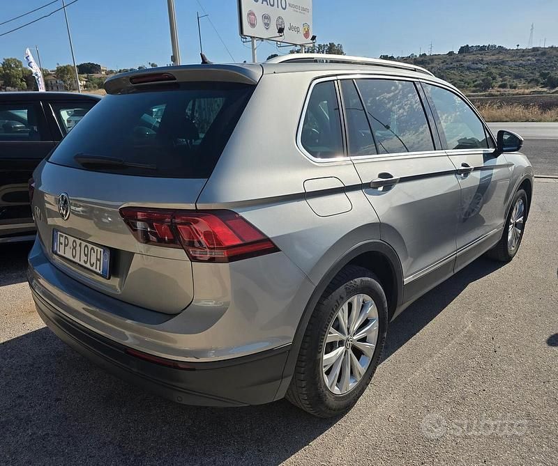 Usata VW Tiguan Advance 180 CV (132 kW) 2018 Grigio SUV