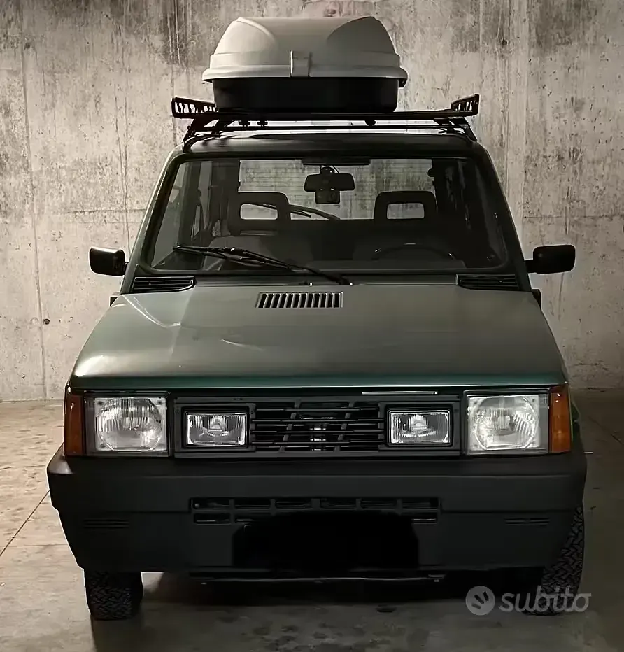 Usata Fiat Panda 4x4 Trekking 54 CV (39 kW) 2002 Verde Utilitaria