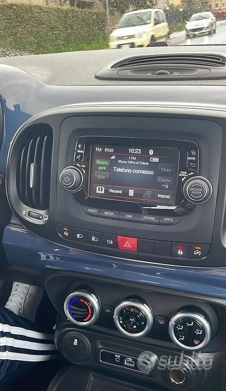 Usata Fiat 500L 105 CV (77 kW) 2018 Blu Monovolume