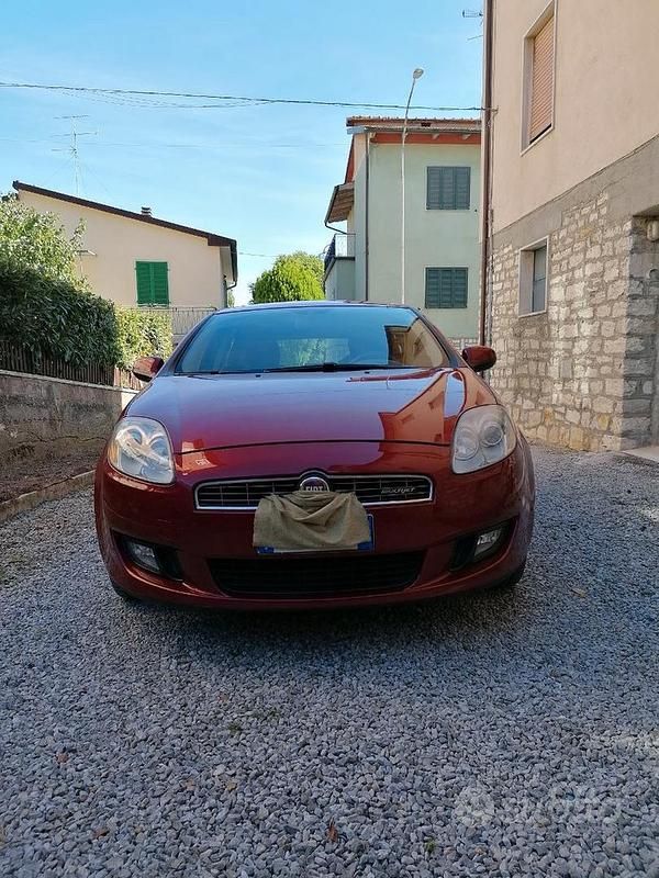 Usata Fiat Bravo 2007 Rosso Utilitaria