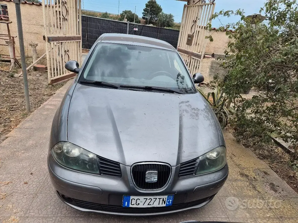 Usata Seat Ibiza 75 CV (55 kW) 2003 Grigio Utilitaria