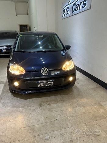 Usata VW up! 68 CV (50 kW) 2014 Blu Utilitaria