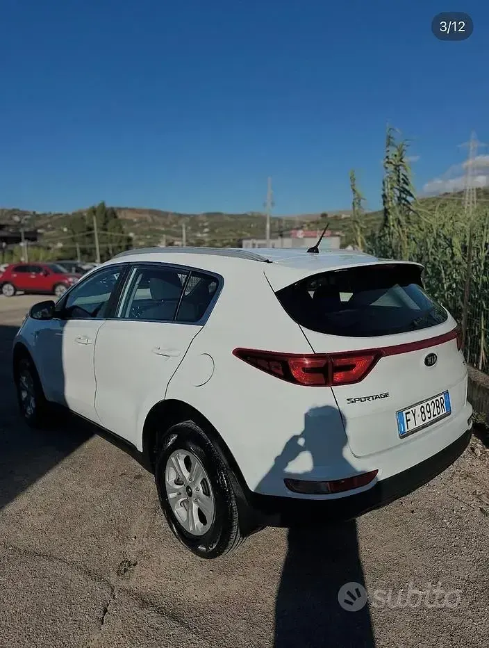 Usata Kia Sportage Active 115 CV (84 kW) 2018 Bianco SUV