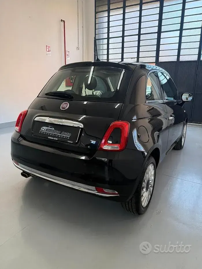 Usata Fiat 500 Lounge 69 CV (50 kW) 2018 Nero Utilitaria