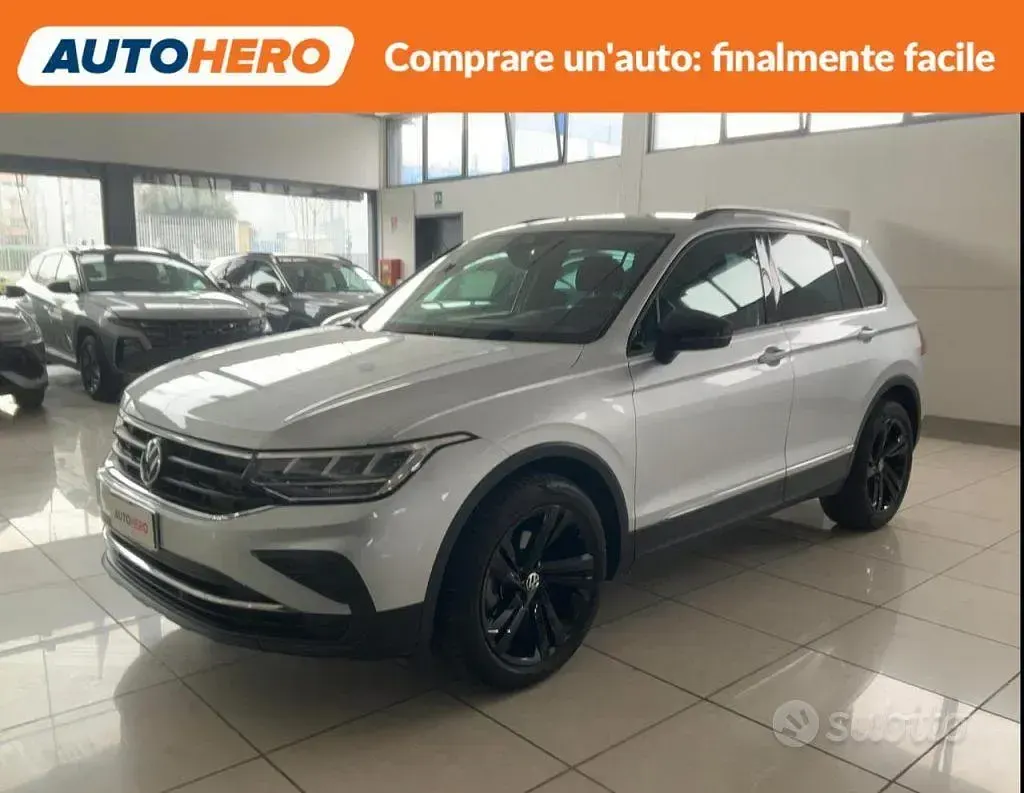 Usata VW Tiguan 150 CV (110 kW) 2021 Grigio SUV