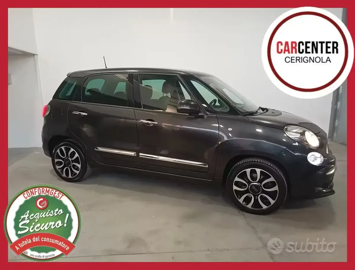 Usata Fiat 500L Sport 120 CV (88 kW) 2020 Grigio Monovolume
