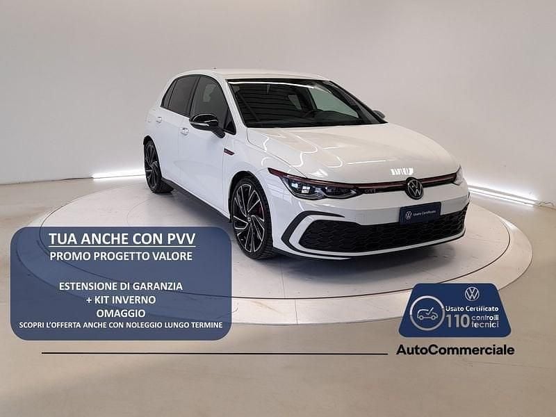 Usata VW Golf VIII GTI 245 CV (180 kW) 2023 Bianco Utilitaria