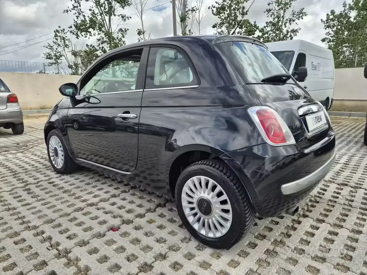 Usata Fiat 500 Lounge 69 CV (50 kW) 2012 Nero Berlina