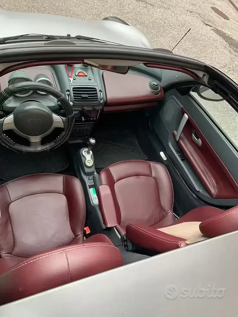 Usata Smart Roadster Passion 82 CV (60 kW) 2003 Grigio Cabrio
