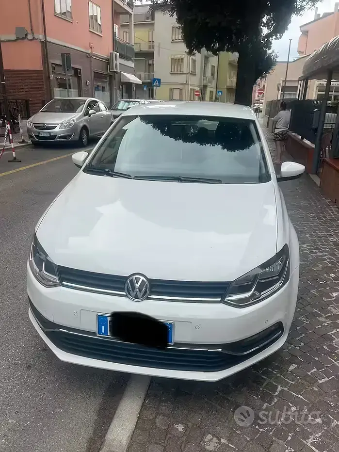Usata VW Polo 101 CV (74 kW) 2017 Bianco Utilitaria
