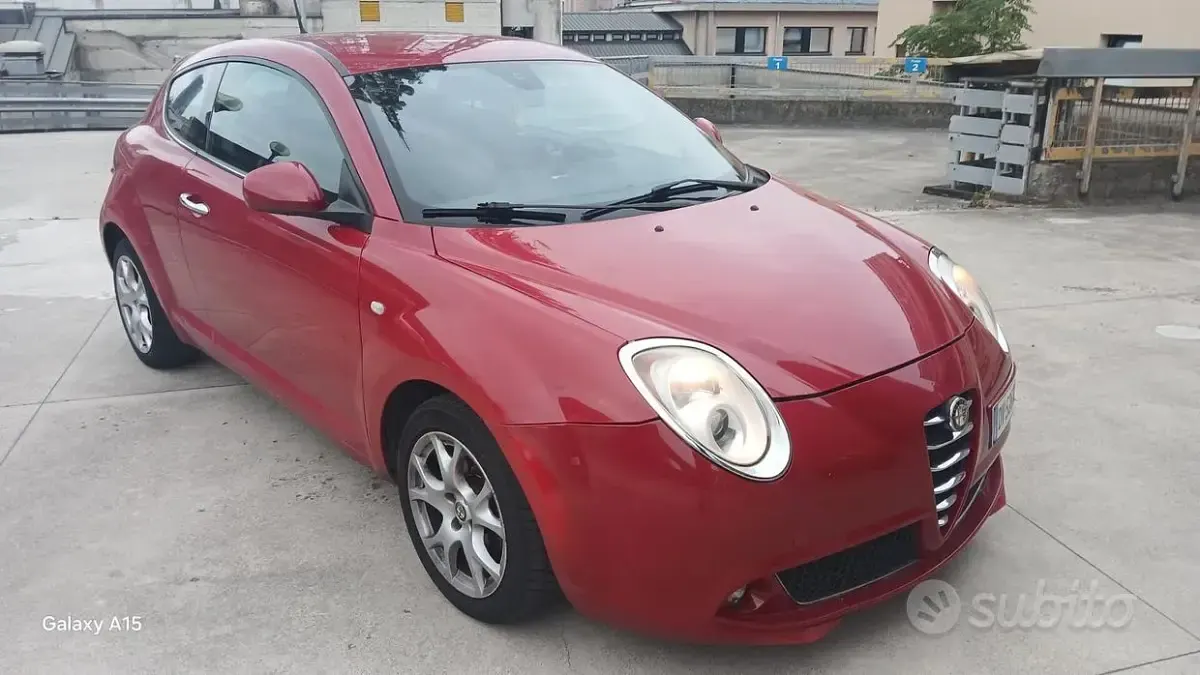 Usata Alfa Romeo MiTo 79 CV (58 kW) 2009 Rosso Utilitaria