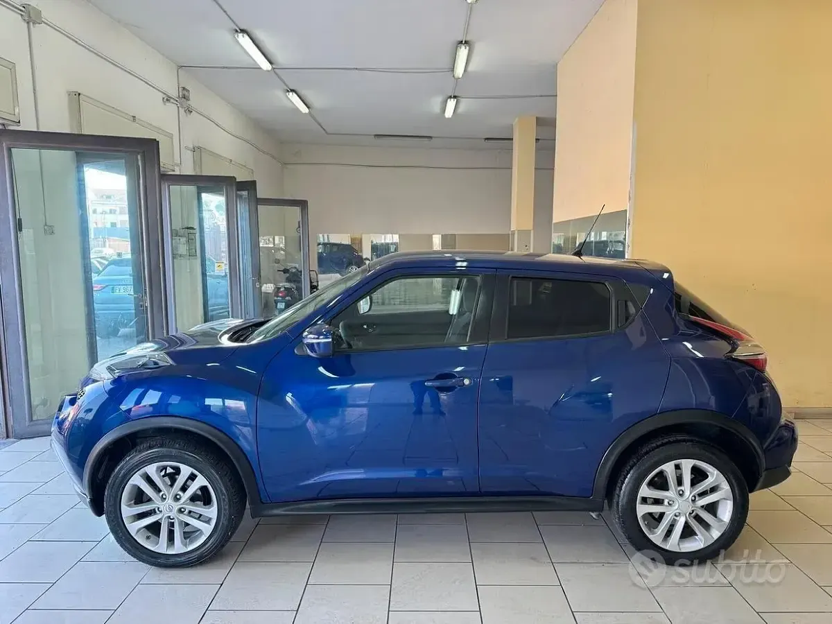 Usata Nissan Juke Tekna 110 CV (80 kW) 2015 Blu SUV