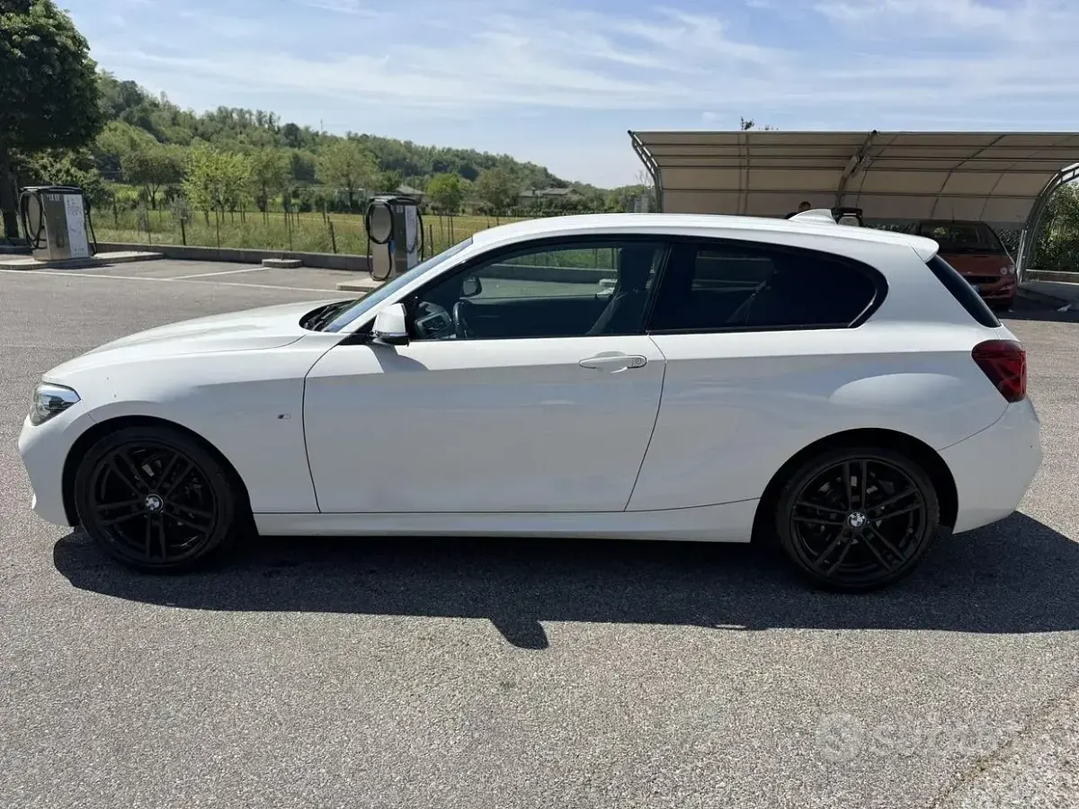 Usata BMW 118 M Sport 136 CV (100 kW) 2017 Bianco Utilitaria