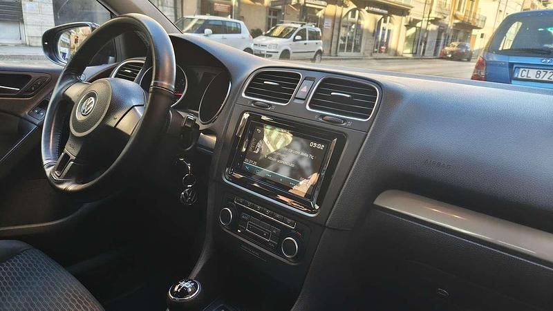 Usata VW Golf VI Highline 105 CV (77 kW) 2011 Nero Utilitaria