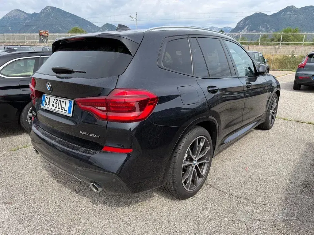 Usata BMW X3 M Sport 190 CV (139 kW) 2020 Nero SUV