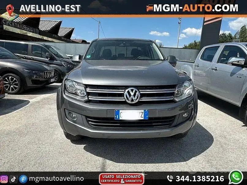 Usata VW Amarok 180 CV (132 kW) 2015 Grigio Pick-up