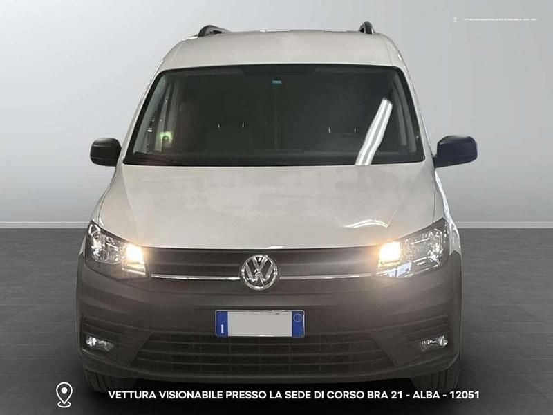 Usata VW Caddy Advance 102 CV (75 kW) 2019 0q bianco puro Monovolume