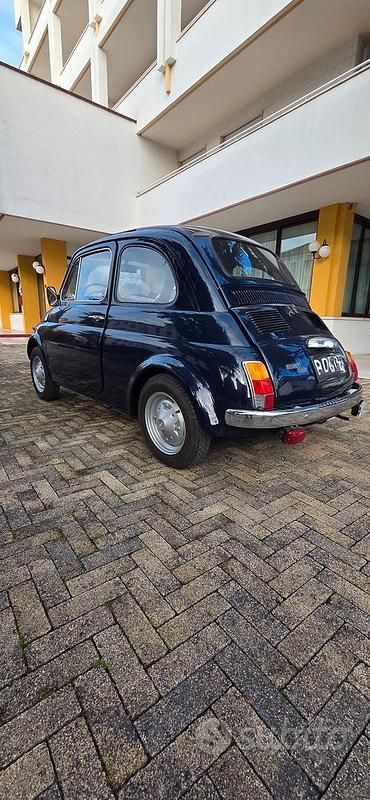 Usata Fiat 500 1970 Blu Utilitaria