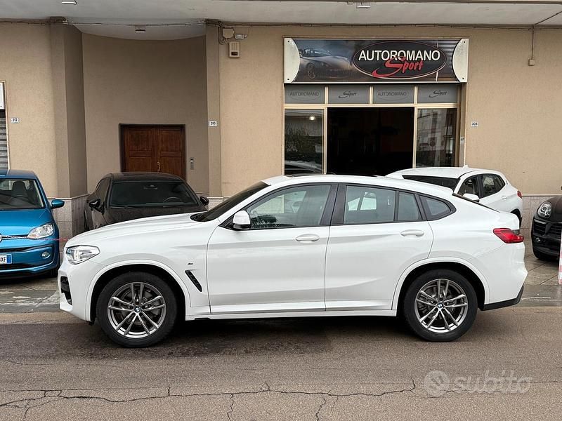 Usata BMW X4 M Sport 190 CV (139 kW) 2021 Bianco SUV
