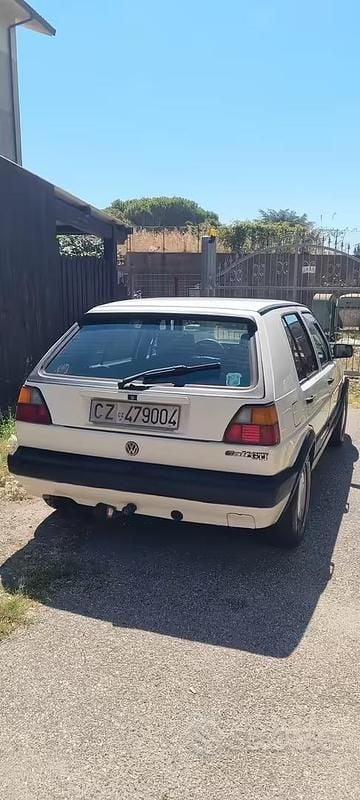 Usata VW Golf II GTI 110 CV (80 kW) 1990 Bianco Utilitaria