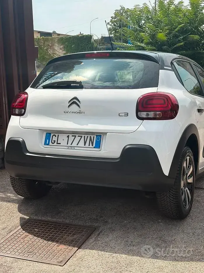 Usata Citroën C3 PureTech 110 CV (80 kW) 2022 Bianco Utilitaria