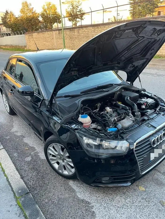 Usata Audi A1 86 CV (63 kW) 2011 Nero Utilitaria