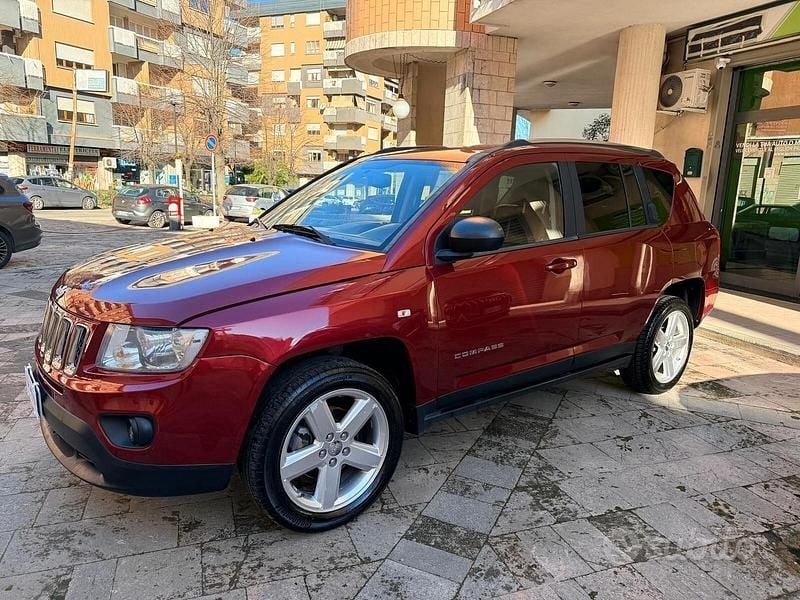 Usata Jeep Compass Limited 163 CV (119 kW) 2013 Rosso SUV