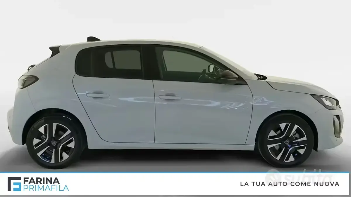 Nuova Peugeot 208 Allure 100 CV (73 kW) 2026 Bianco Utilitaria
