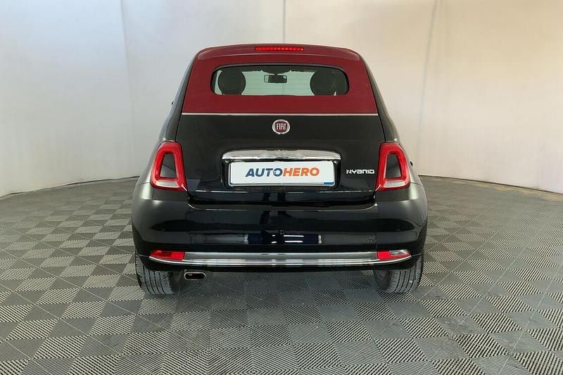 Usata Fiat 500C Star 70 CV (51 kW) 2020 Nero Cabrio