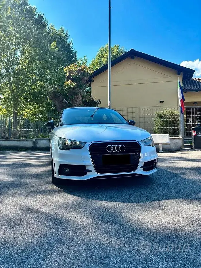 Usata Audi A1 Ambition 86 CV (63 kW) 2014 Bianco Utilitaria