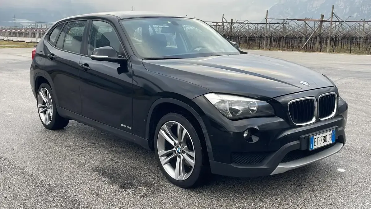 Usata BMW X1 Efficient Dynamics 115 CV (84 kW) 2013 Nero SUV