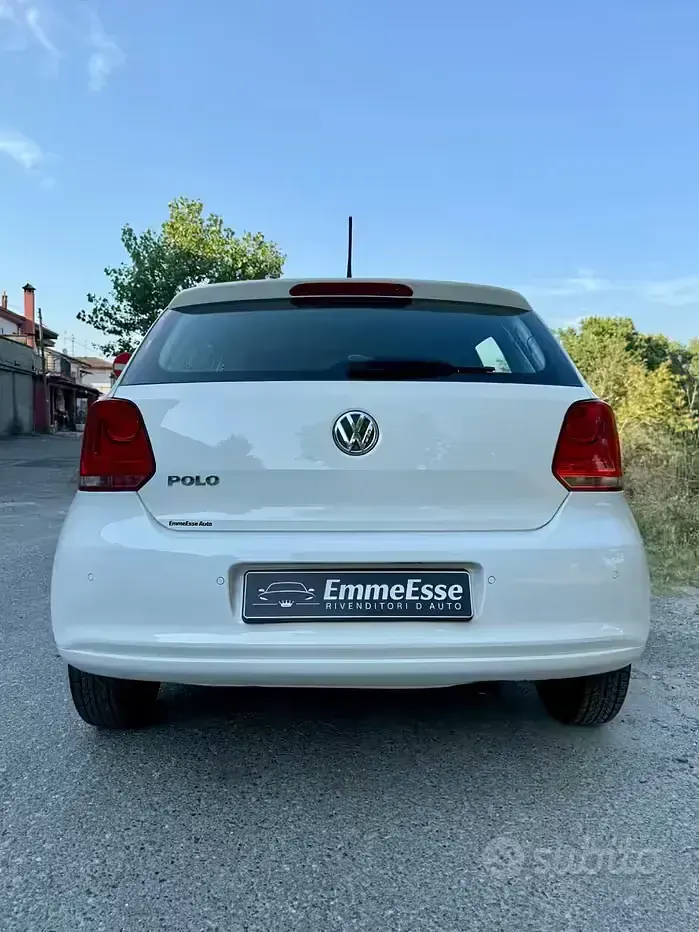 Usata VW Polo Trendline 60 CV (44 kW) 2014 Bianco Berlina