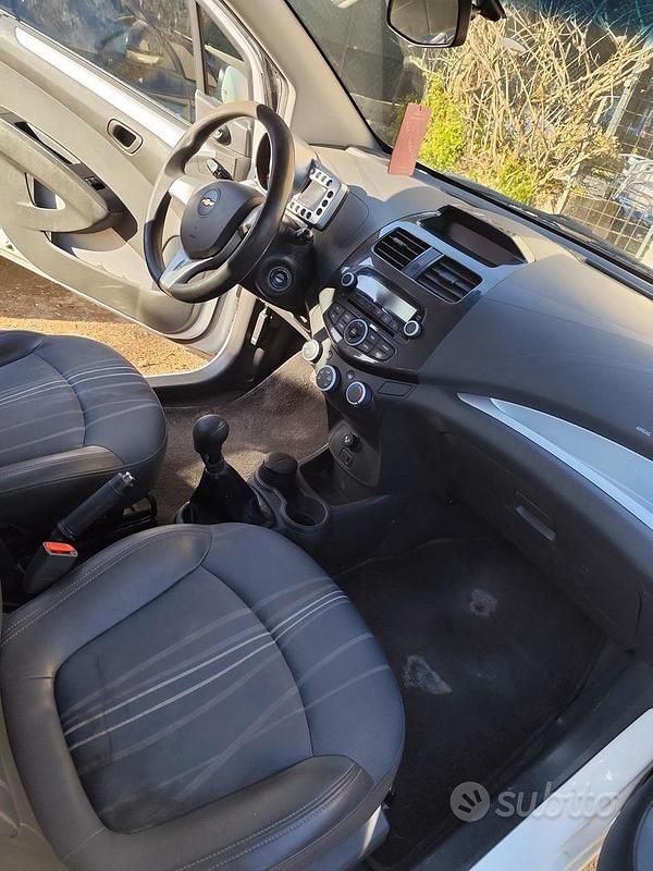 Usata Chevrolet Spark LS 68 CV (50 kW) 2013 Bianco Utilitaria