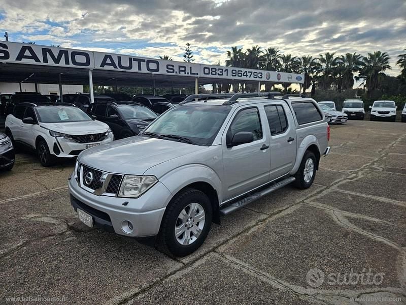 Usata Nissan Navara XE 171 CV (125 kW) 2007 Argento Pick-up