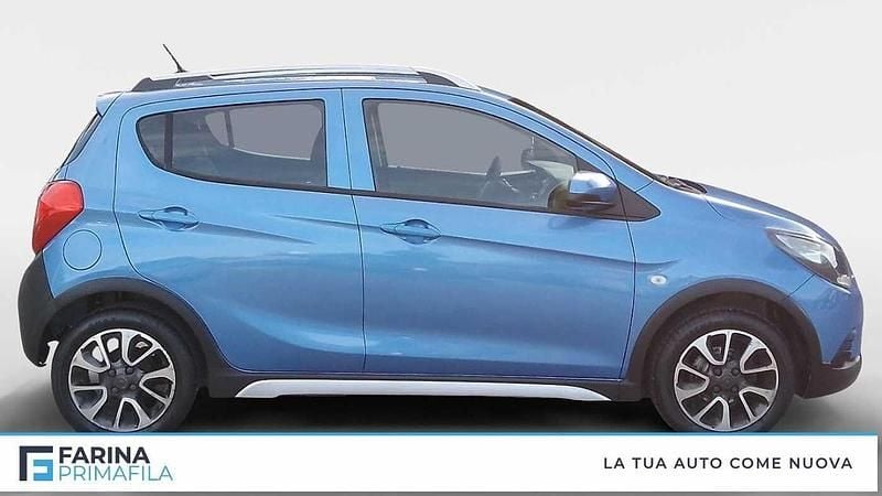 Usata Opel Karl Rocks 75 CV (55 kW) 2018 Azzurro Utilitaria