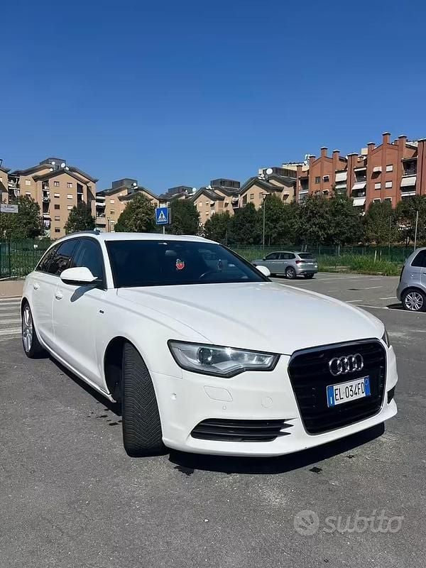 Usata Audi A6 Advanced Plus 204 CV (150 kW) 2012 Bianco Berlina