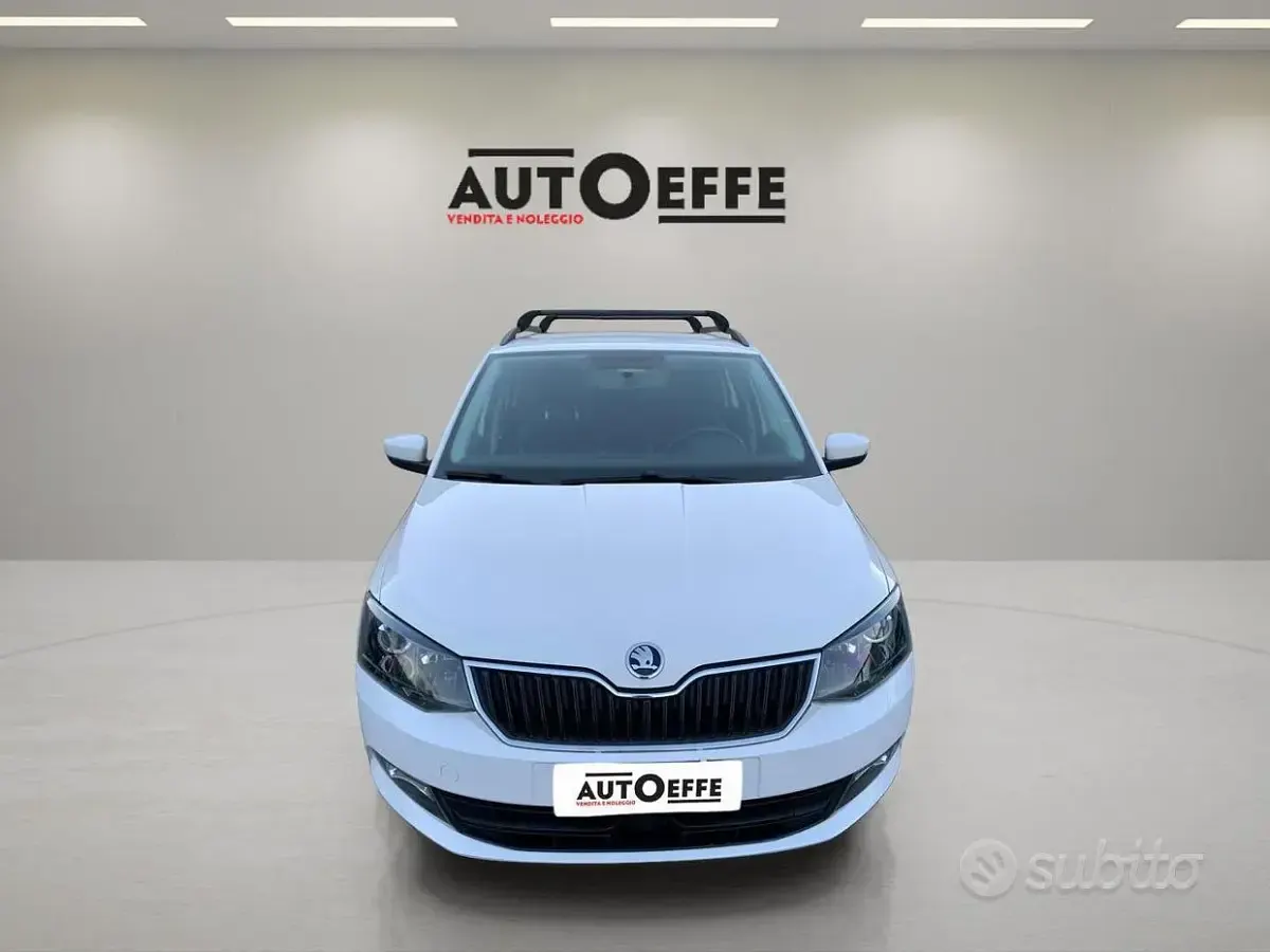 Usata Skoda Fabia Ambition 75 CV (55 kW) 2018 Bianco Station wagon