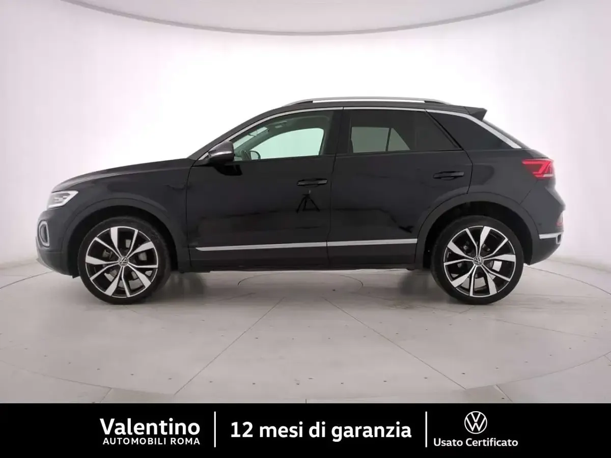Usata VW T-Roc Style 110 CV (80 kW) 2022 Nero SUV